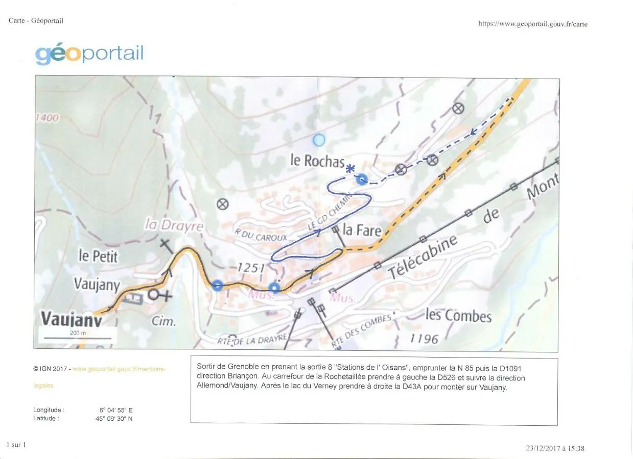 63 Route Du Rochas Apartment Vaujany